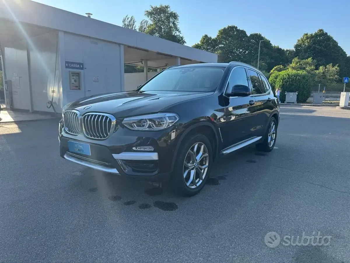 Usata BMW X3 xLine 190 CV (139 kW) 2018 Nero SUV