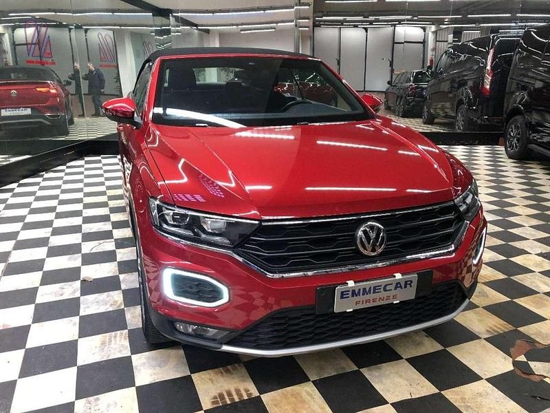 Usata VW T-Roc Cabriolet Style 150 CV (110 kW) 2021 Bordeaux Cabrio