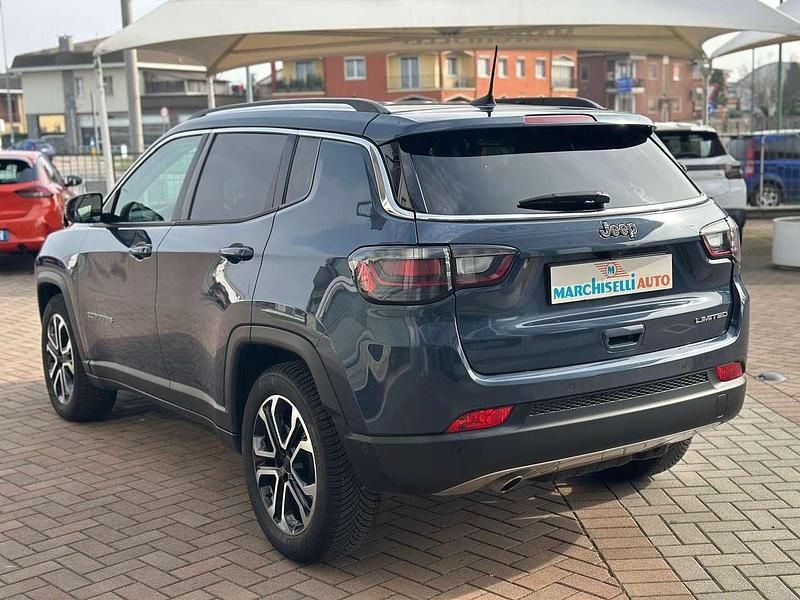 Usata Jeep Compass Limited 131 CV (96 kW) 2021 Blu/azzurro SUV