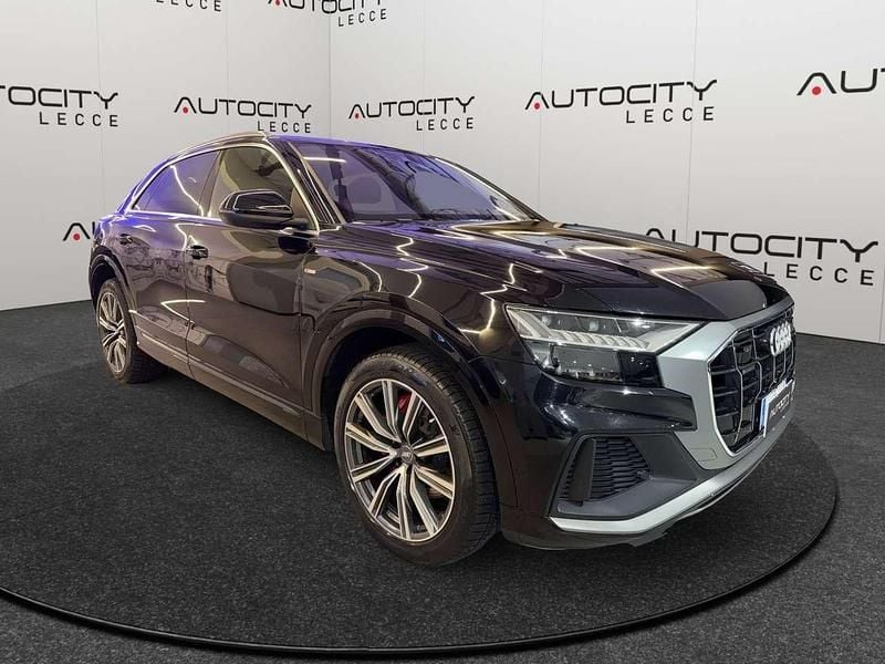 Usata Audi Q8 S-Line 340 CV (250 kW) 2019 Nero SUV