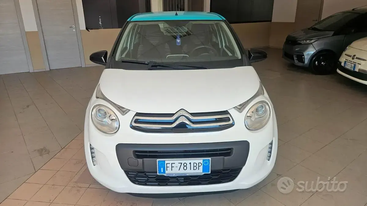 Usata Citroën C1 Shine 69 CV (50 kW) 2016 Bianco Utilitaria