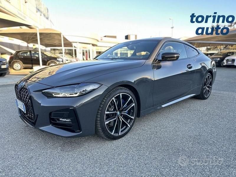 Usata BMW 420 M Sport 190 CV (139 kW) 2021 Grigio scuro Coupé
