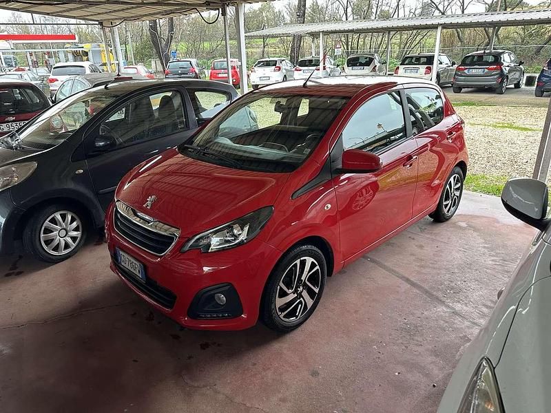 Usata Peugeot 108 Allure 72 CV (52 kW) 2020 Rosso Utilitaria