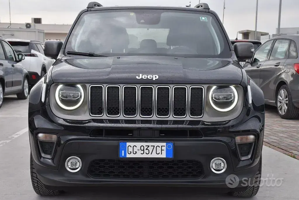 Usata Jeep Renegade Limited 120 CV (88 kW) 2021 Nero SUV
