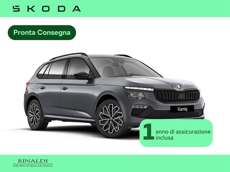 Nuova Skoda Kamiq 116 CV (85 kW) 2026 Grigio graphite metallizzato nero tulipa SUV