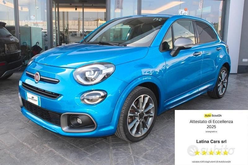 Usata Fiat 500X Sport 150 CV (110 kW) 2020 Blu/azzurro SUV