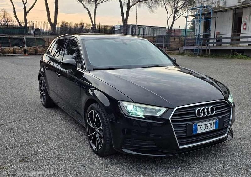 Usata Audi A3 Ambiente 116 CV (85 kW) 2017 Nero Berlina