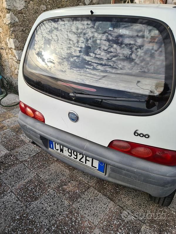 Usata Fiat 600 2005 Bianco Berlina
