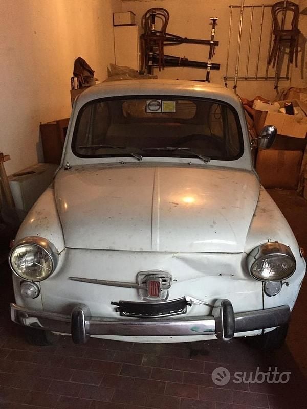 Usata Fiat 600D 1960 Bianco