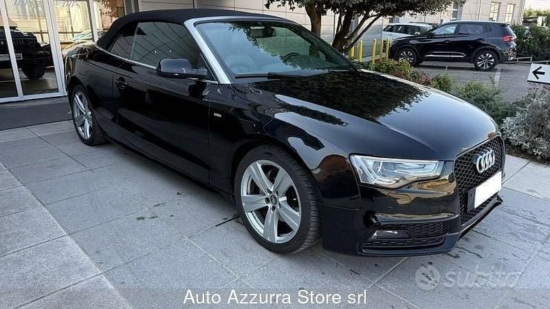 Usata Audi A5 Cabriolet Business 211 CV (155 kW) 2013 Nero Cabrio