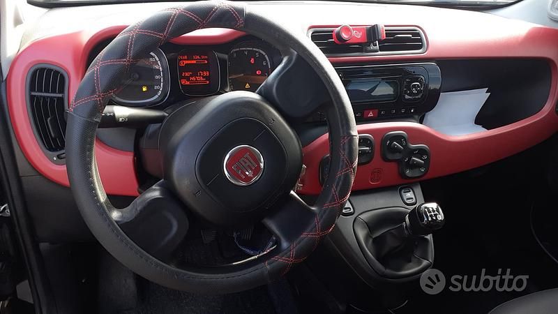 Usata Fiat Panda 2014 Nero Utilitaria