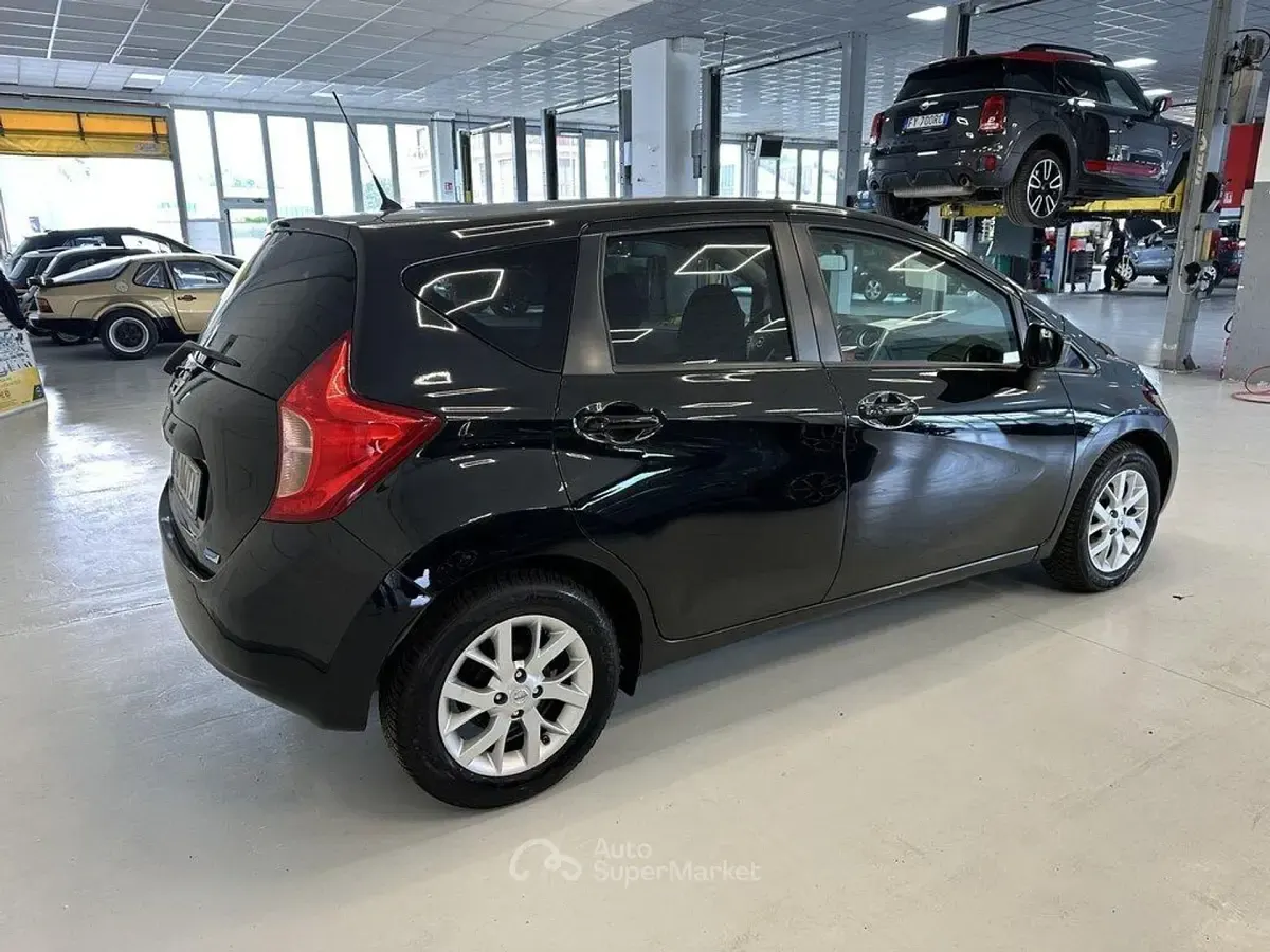 Usata Nissan Note Acenta 90 CV (66 kW) 2016 Nero Utilitaria
