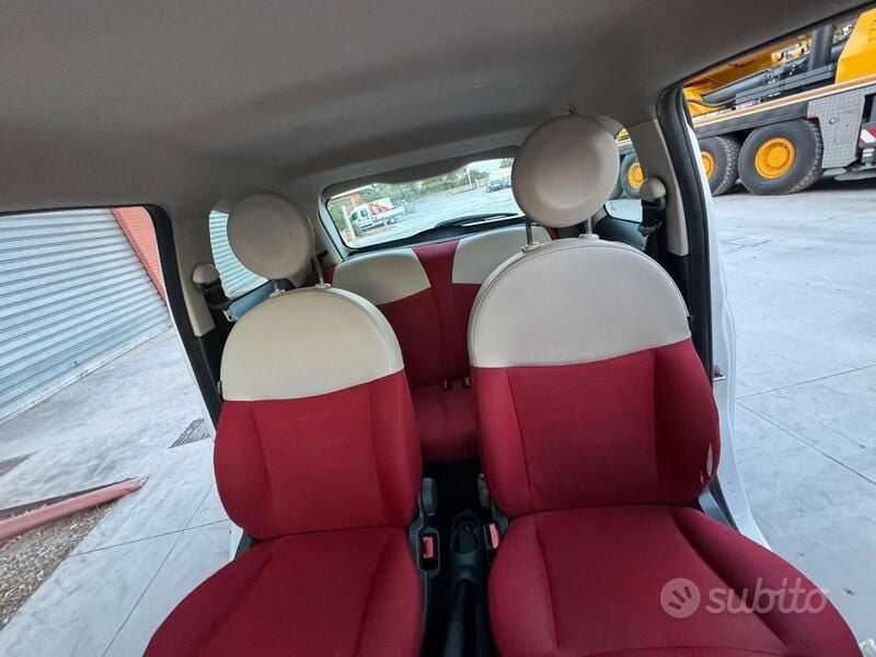 Usata Fiat 500 69 CV (50 kW) 2012 Bianco Utilitaria