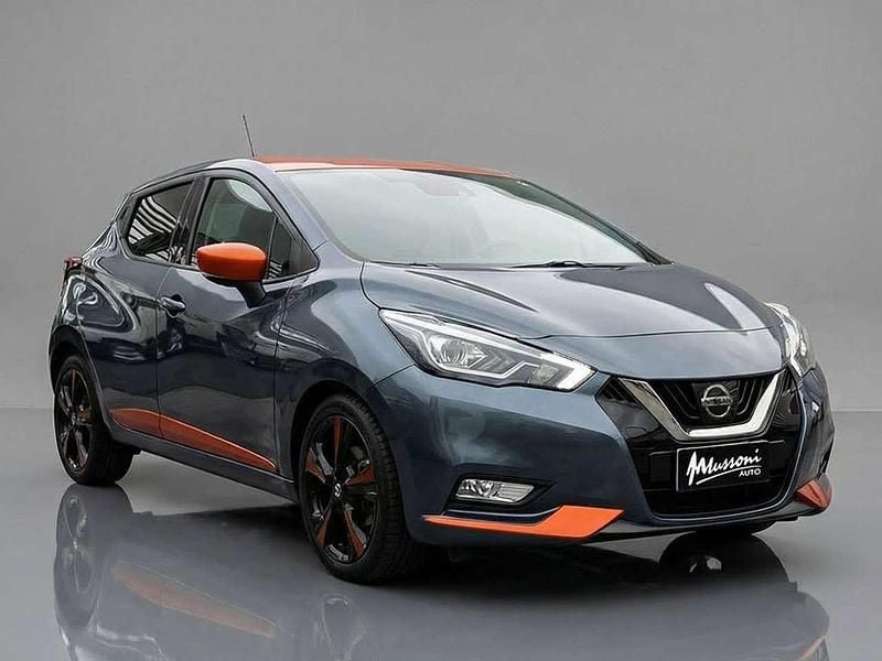 Usata Nissan Micra Tekna 90 CV (66 kW) 2018 Grigio scuro met. Berlina