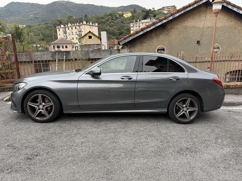 Usata Mercedes C220 Premium 170 CV (125 kW) 2017 Grigio Berlina