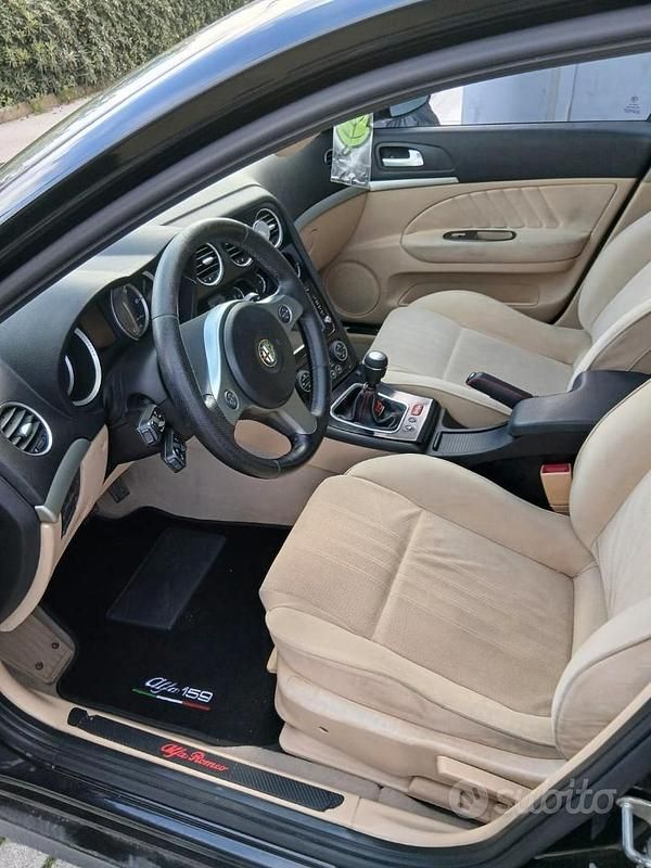 Usata Alfa Romeo 159 150 CV (110 kW) 2009 Nero Berlina