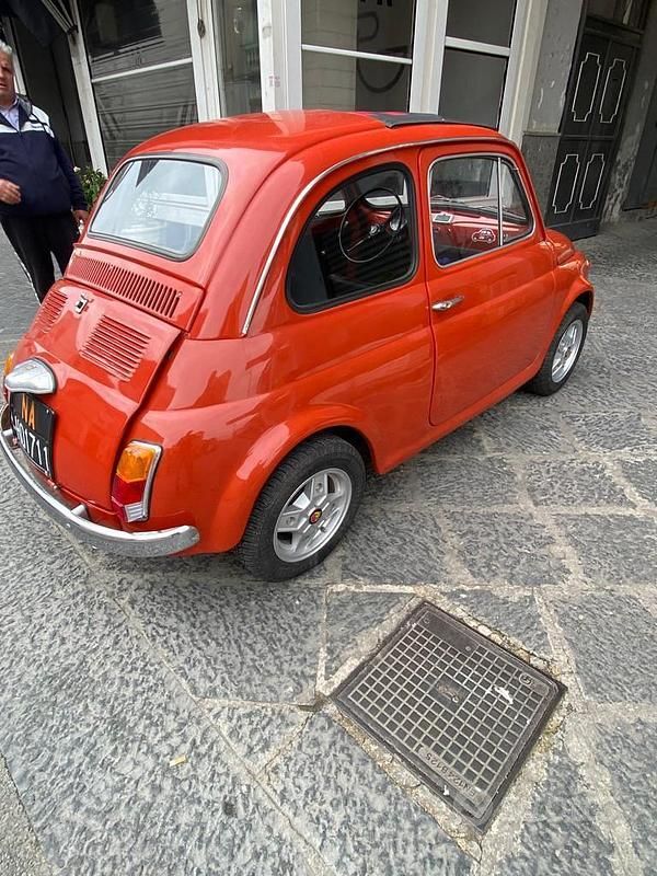 Usata Fiat 500 1970 Rosso Utilitaria
