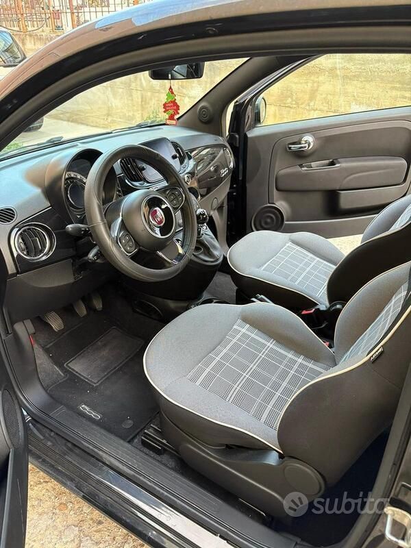 Usata Fiat 500 2019 Nero Utilitaria