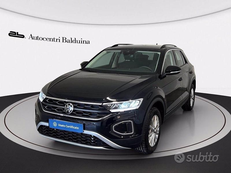Usata VW T-Roc Life 150 CV (110 kW) 2024 Nero SUV