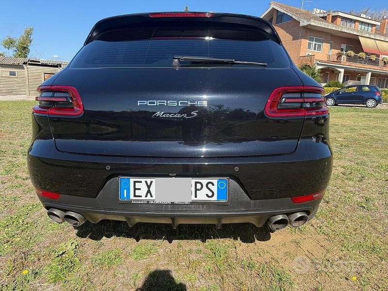 Usata Porsche Macan S 340 CV (250 kW) 2014 Nero SUV