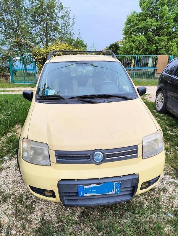 Usata Fiat Panda 4x4 Climbing 60 CV (44 kW) 2007 Giallo Utilitaria