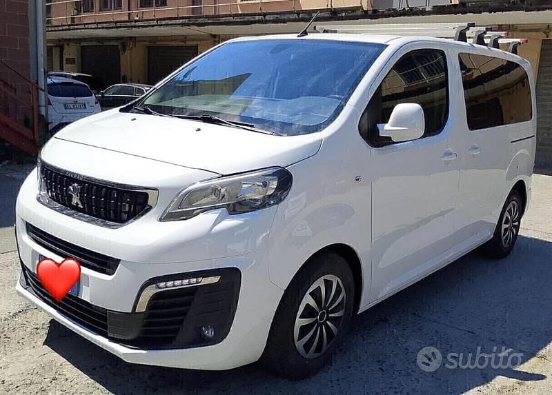 Usata Peugeot Traveller 120 CV (88 kW) 2020 Bianco Monovolume