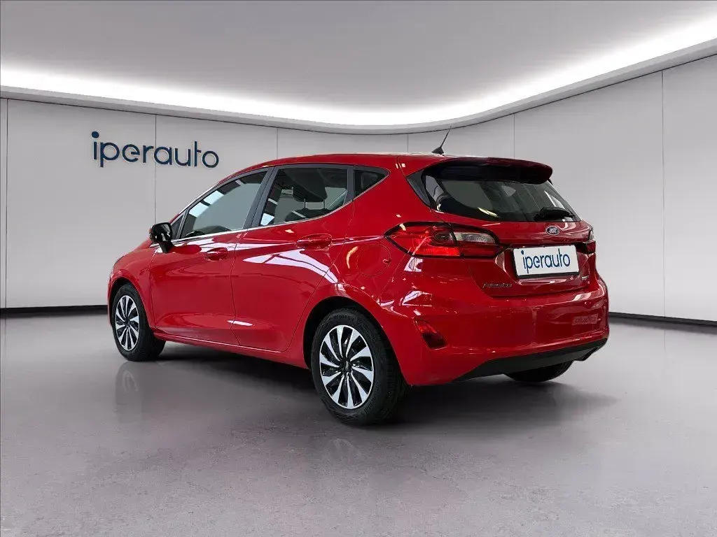 Usata Ford Fiesta Titanium 125 CV (91 kW) 2022 Rosso Utilitaria
