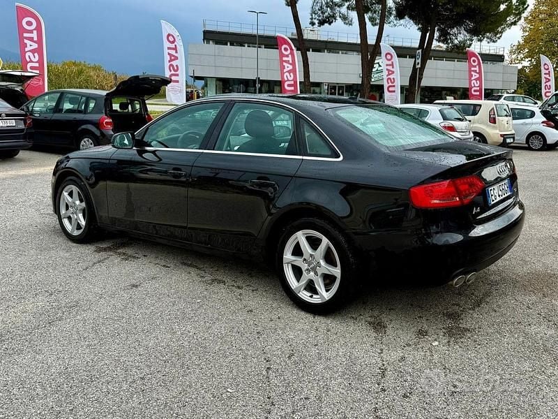 Usata Audi A4 Advanced 143 CV (105 kW) 2011 Nero Berlina