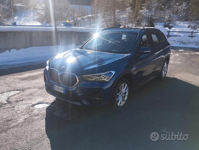 Usata BMW X1 Advantage 190 CV (139 kW) 2020 Blu SUV