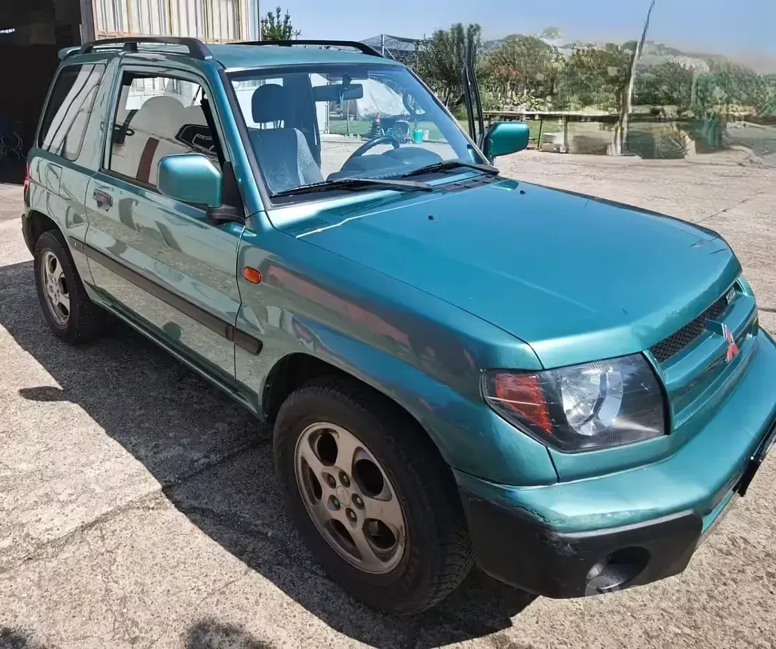 Usata Mitsubishi Pajero 120 CV (88 kW) 2000 Verde SUV