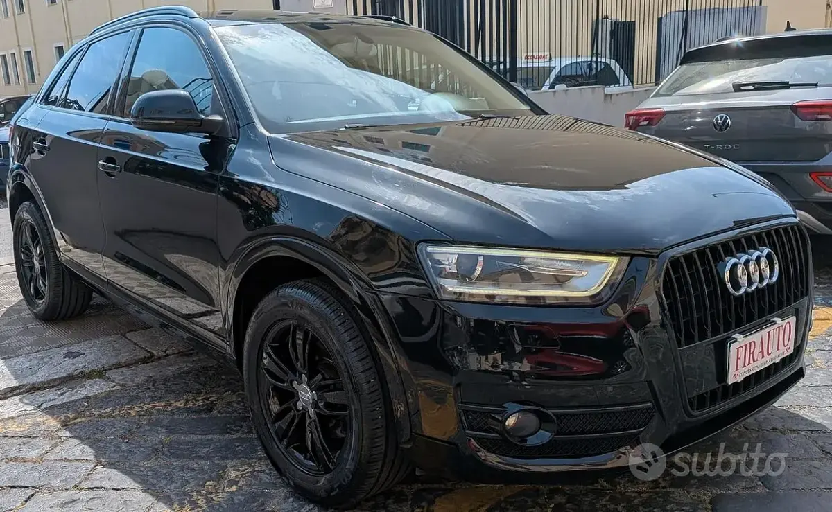 Usata Audi Q3 Advanced Plus 140 CV (102 kW) 2013 Nero SUV