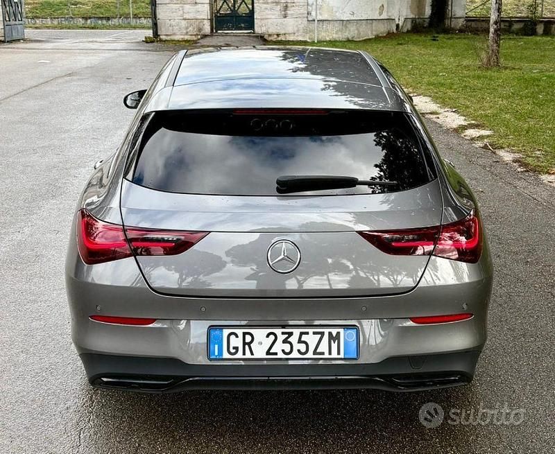 Usata Mercedes CLA200 Shooting Brake Advanced 150 CV (110 kW) 2023 Grigio Station wagon