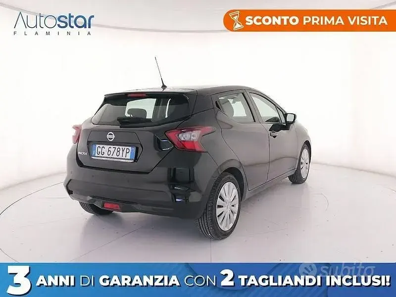 Second-hand Nissan Micra Acenta 92 CP (67 kW) 2021 Negru Hatchback