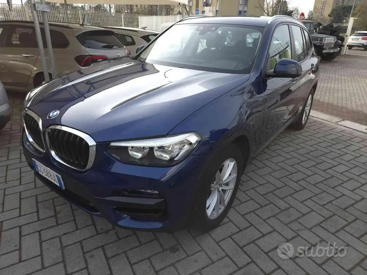 Usata BMW X3 Advantage 184 CV (135 kW) 2021 Bluazzurro SUV