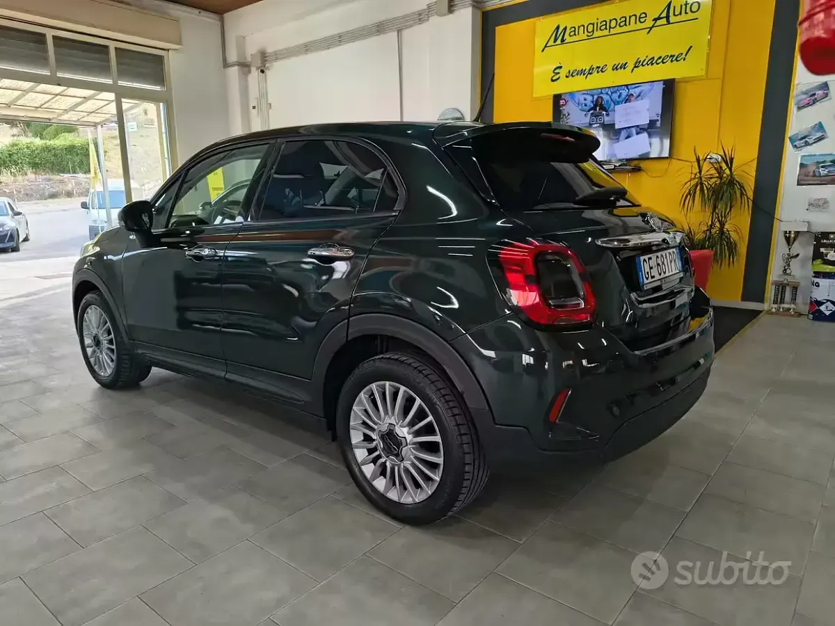 Usata Fiat 500X Connect 120 CV (88 kW) 2021 Verde SUV