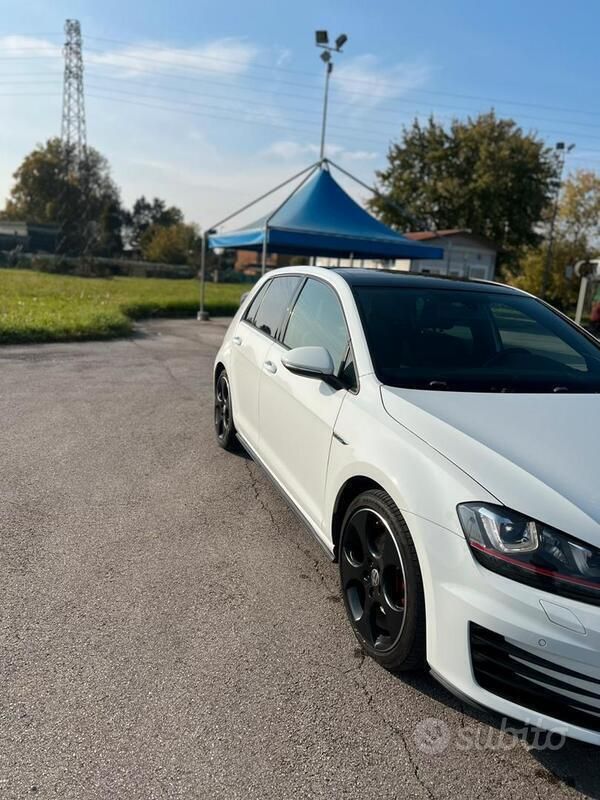 Usata VW Golf VII GTD 2014 Bianco Berlina