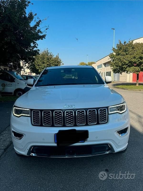 Usata Jeep Grand Cherokee Overland 250 CV (183 kW) 2020 Bianco SUV