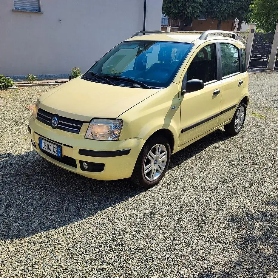 Usata Fiat Panda Dynamic 60 CV (44 kW) 2007 Giallo Utilitaria