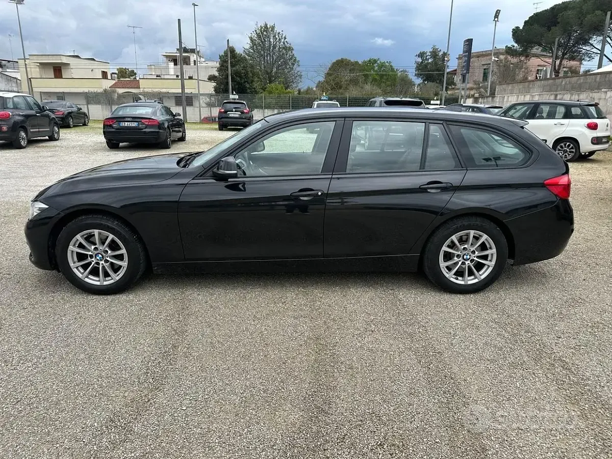 Begagnad BMW 316 Advantage 116 HK (85 kW) 2017 Blå Kombi