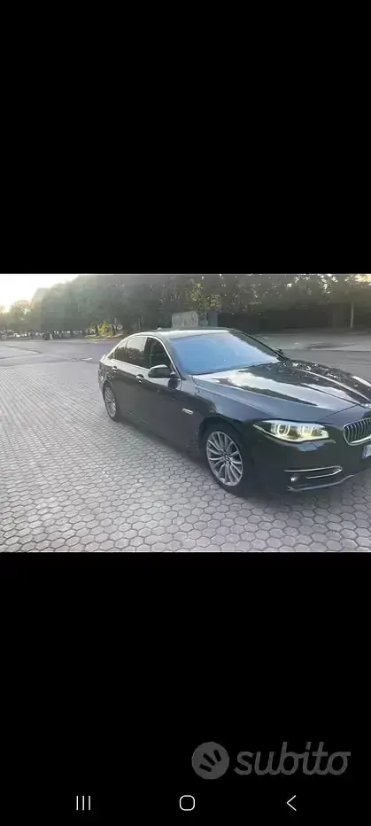 Usata BMW 520 M Sport 190 CV (139 kW) 2016 Nero Berlina