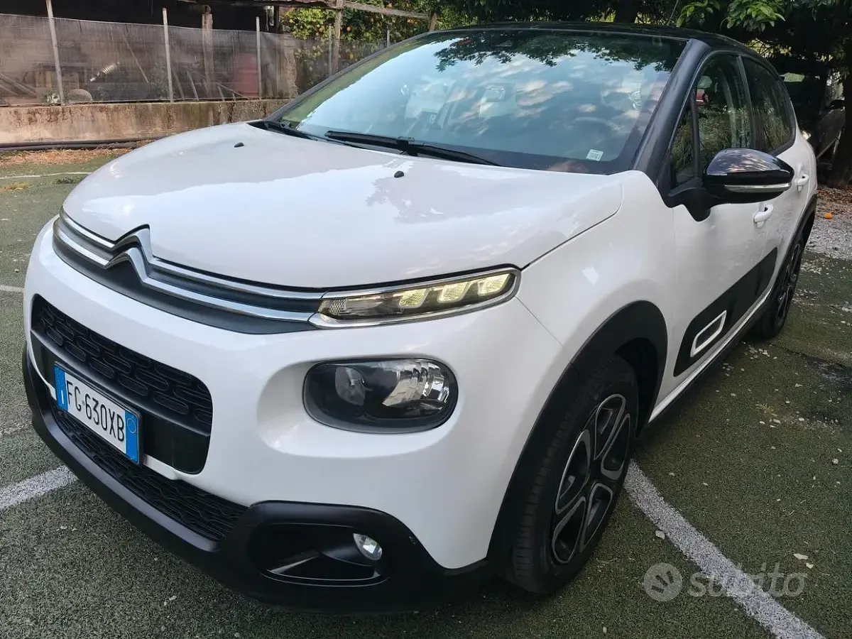 Usata Citroën C3 Shine 75 CV (55 kW) 2017 Bianco Berlina