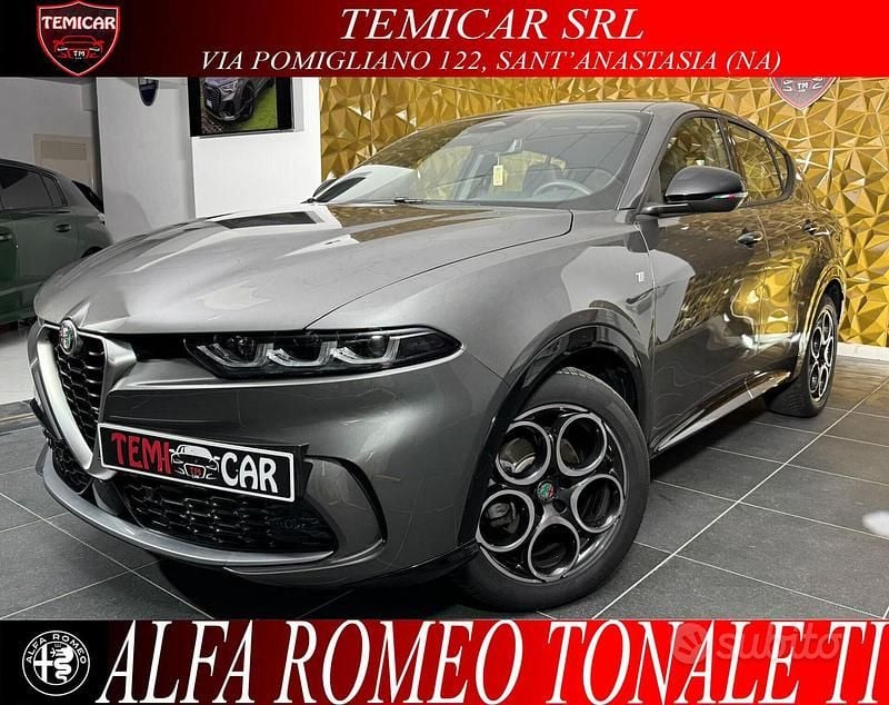 Grigio Usata 2024 Alfa Romeo Tonale Ti SUV | 25.999 € (Super prezzo) - Immagine 1/4