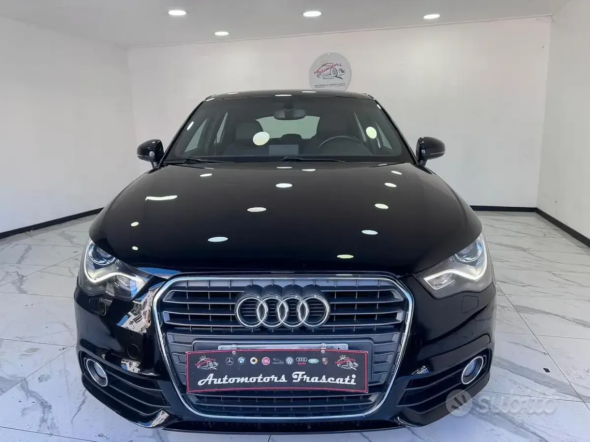 Usata Audi A1 S-Line 90 CV (66 kW) 2015 Nero Utilitaria