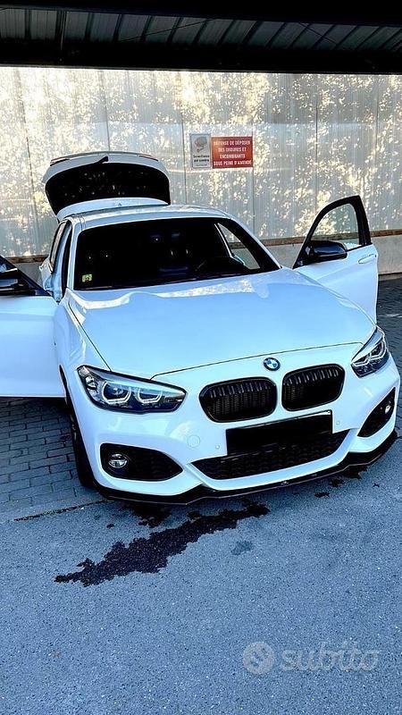 Usata BMW 116 M Sport 116 CV (85 kW) 2018 Bianco Utilitaria