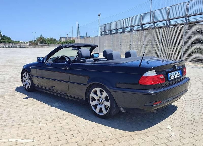 Usata BMW 320 Cabriolet Comfort Edition 150 CV (110 kW) 2006 Nero Cabrio