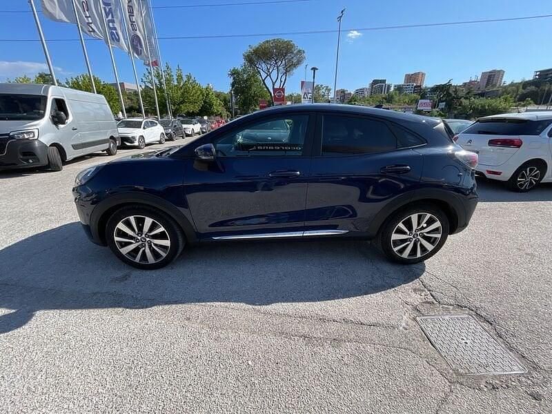 Usata Ford Puma Titanium 125 CV (91 kW) 2022 Blu/azzurro SUV