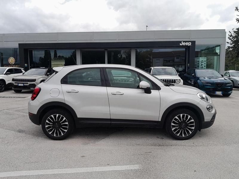 Usata Fiat 500X Cross 95 CV (69 kW) 2019 Argento SUV