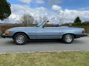 Usata Mercedes SL450 217 CV (159 kW) 1976 Blu Cabrio
