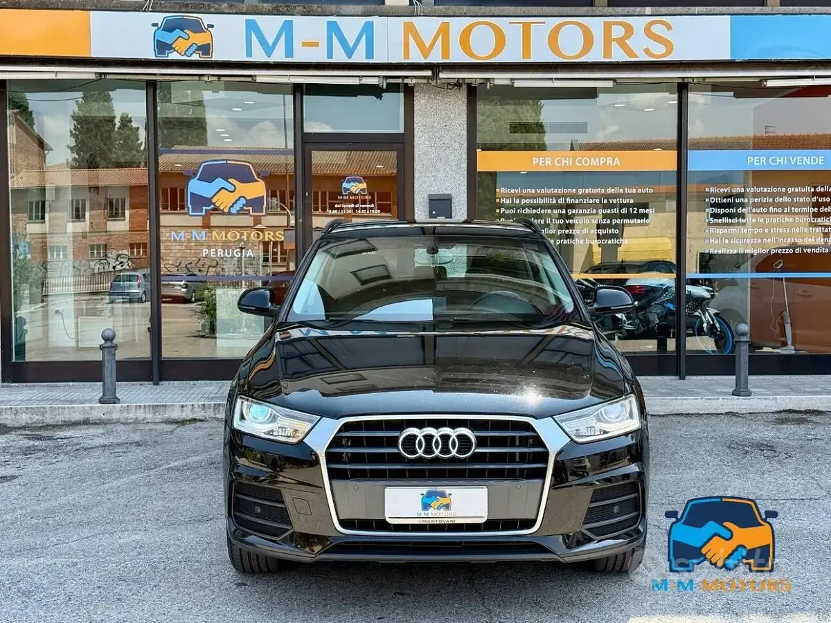 Usata Audi Q3 Business 150 CV (110 kW) 2015 Nero SUV