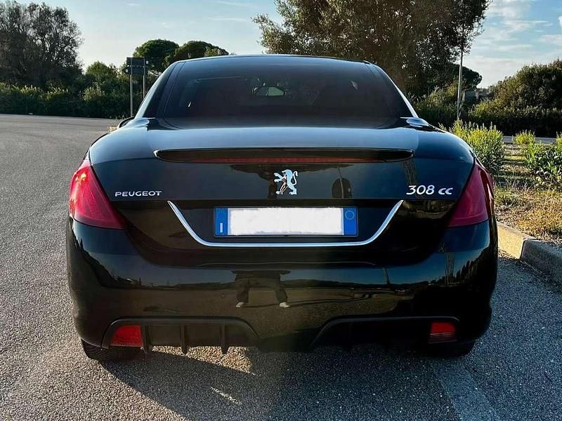 Usata Peugeot 308 CC 140 CV (102 kW) 2009 Nero Cabrio